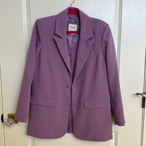 Abercrombie and Fitch Purple Blazer